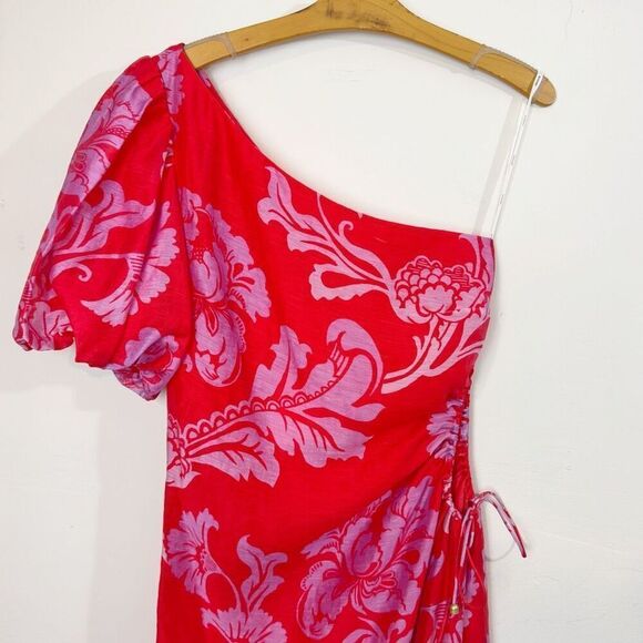 ANTHROPOLOGIE | KIVARI | Olina One Shoulder Maxi Dress | sz 8 | new nwt - Picture 3 of 16